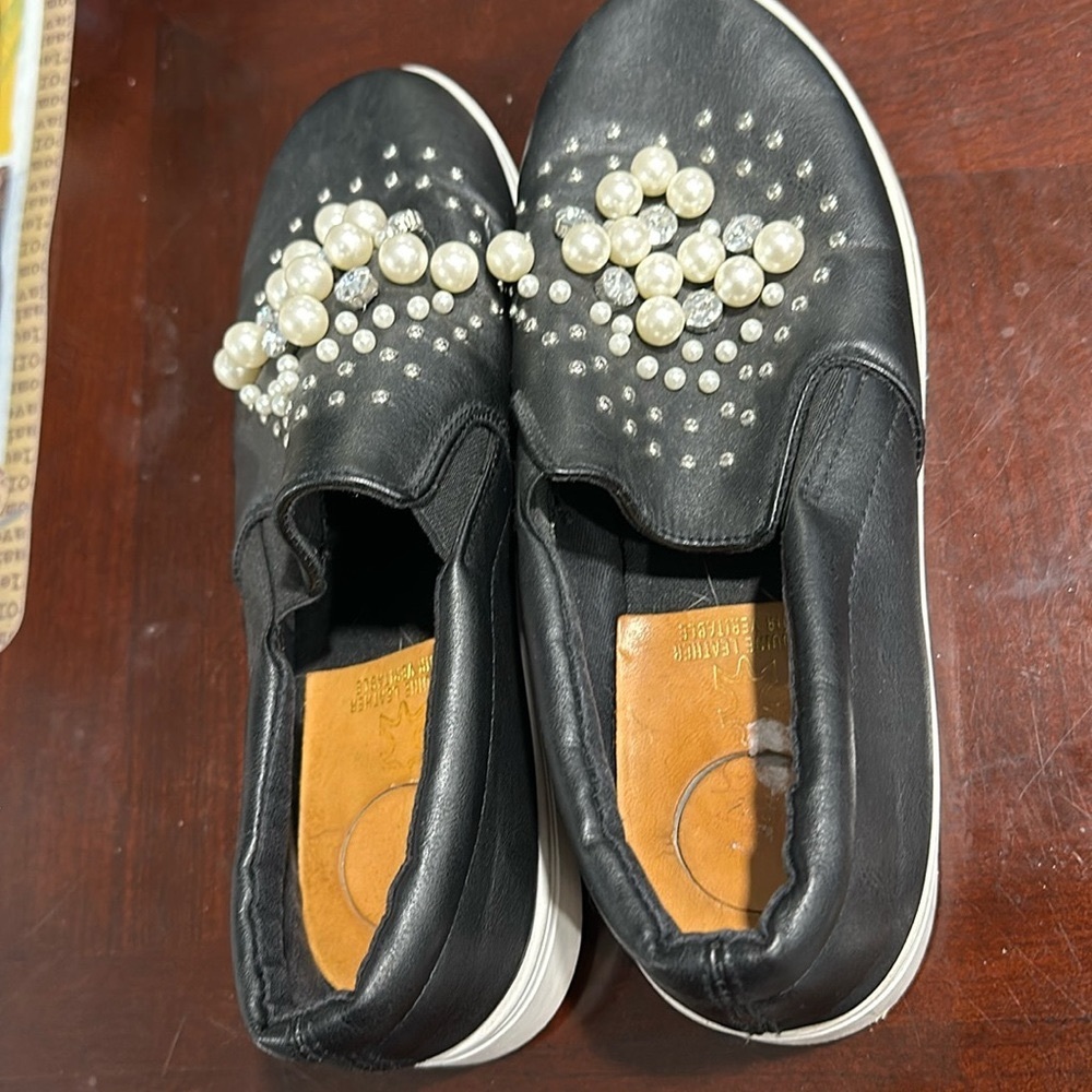 Soda New Look Slip On Pearl diamond Sneaker